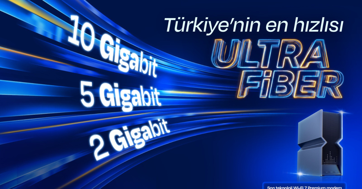 Yüksek hızlarla evlere UltraFiber