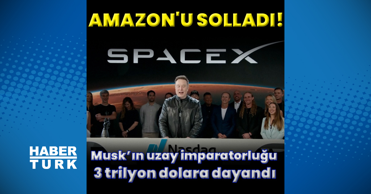 SpaceX, Amazon’ı geride bıraktı