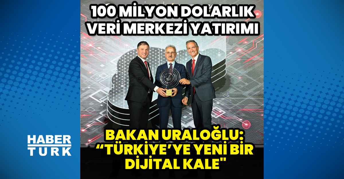 100 milyon dolarlık veri merkezi yatırımı