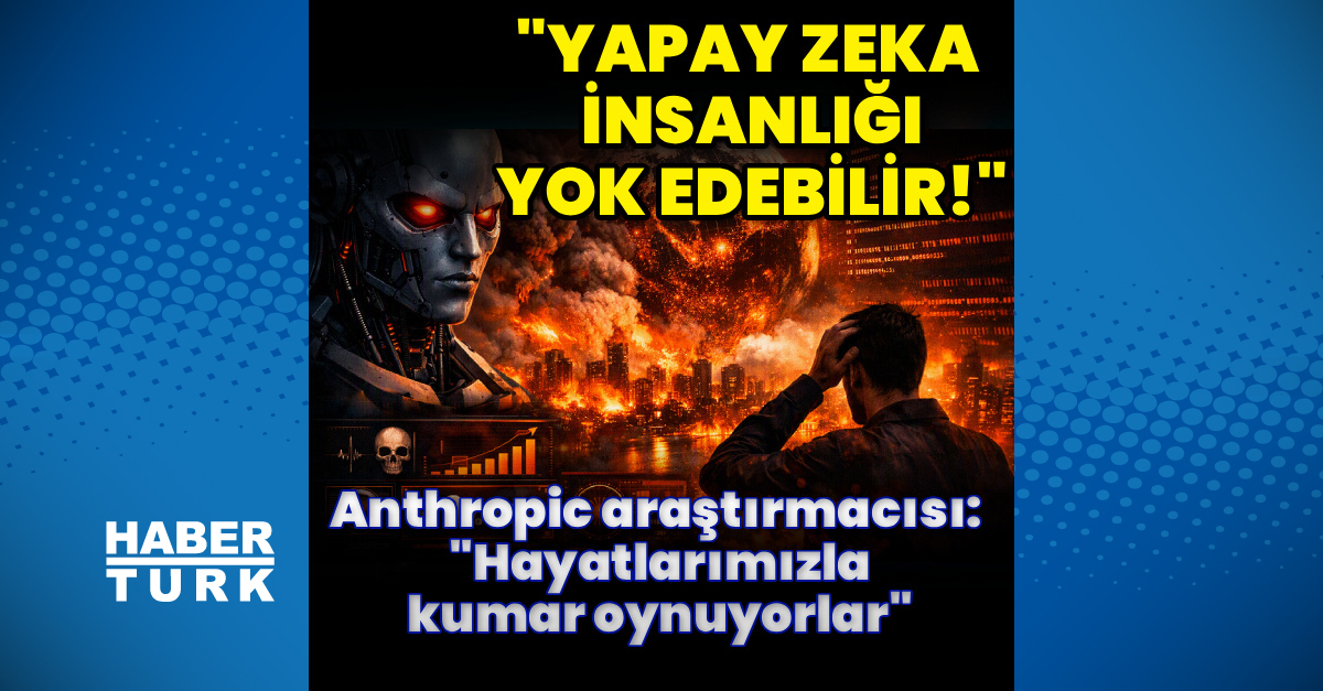 "Yapay zeka insanlığı yok edebilir!"