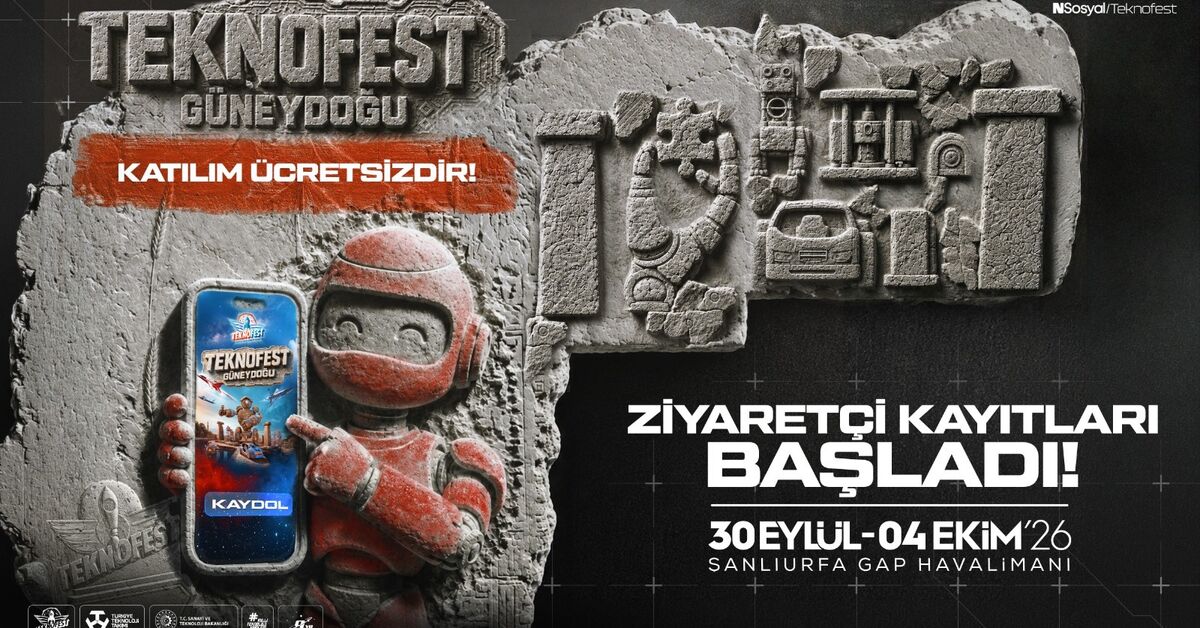 TEKNOFEST Güneydoğu ziyaretçi kayıtları başladı!
