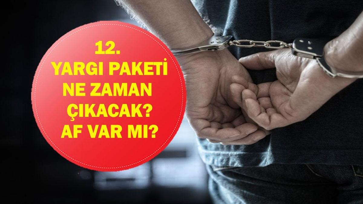 SON DAKİKA 12. YARGI PAKETİ: Af Çıkacak Mı? Yargı Paketi TBMM Gündeminde: Hukuk Sisteminde Hangi Değişiklikler Yapılacak?