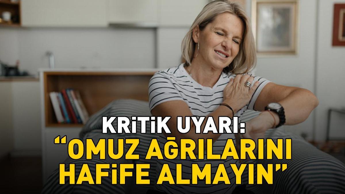 Sessizce ilerleyen tehlike! Omuz ağrılarını hafife almayın