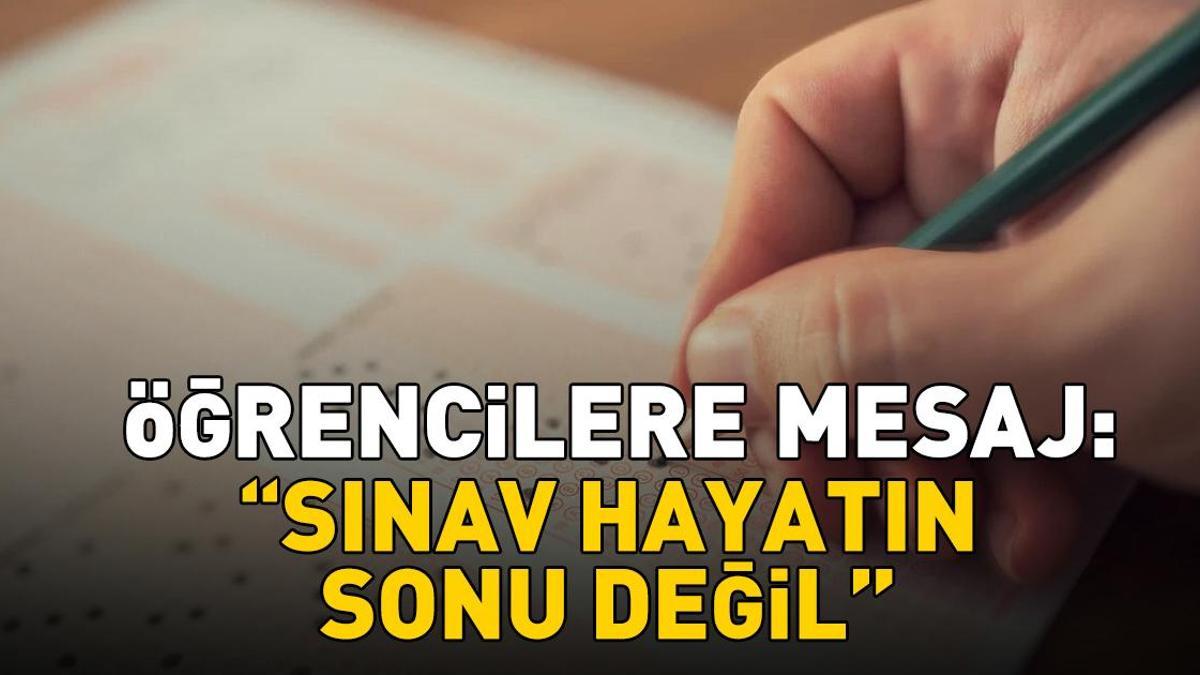 SINAV STRESİ! Uzman isimden LGS öncesi öğrencilere mesaj: 'Hayatın sonu değil'