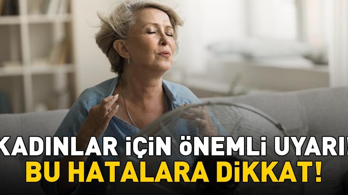 Uzman isimden kadınlar için kritik uyarı! Bu 5 hataya dikkat! İşte menopoz döneminde kemik sağlığını korumanın yolları...