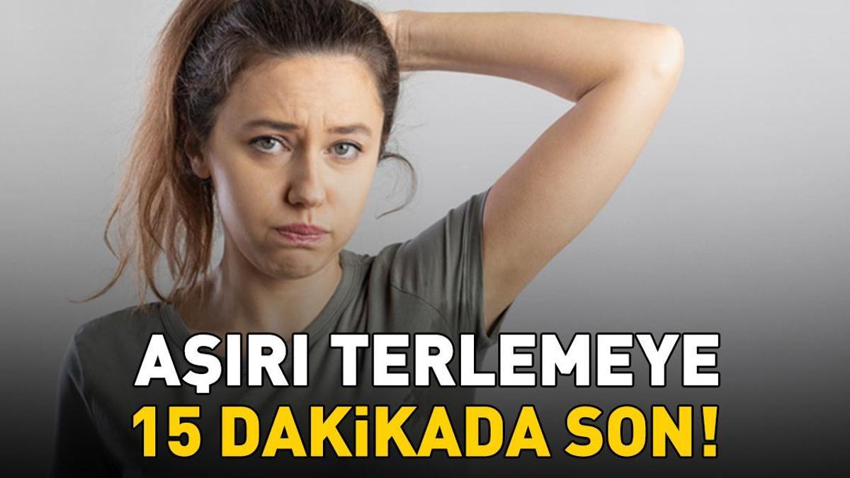 Aşırı terlemeye son! Uzman isim noktayı koydu: '15 dakikada uygulanıyor, etkisi yaklaşık 6 ay sürüyor'