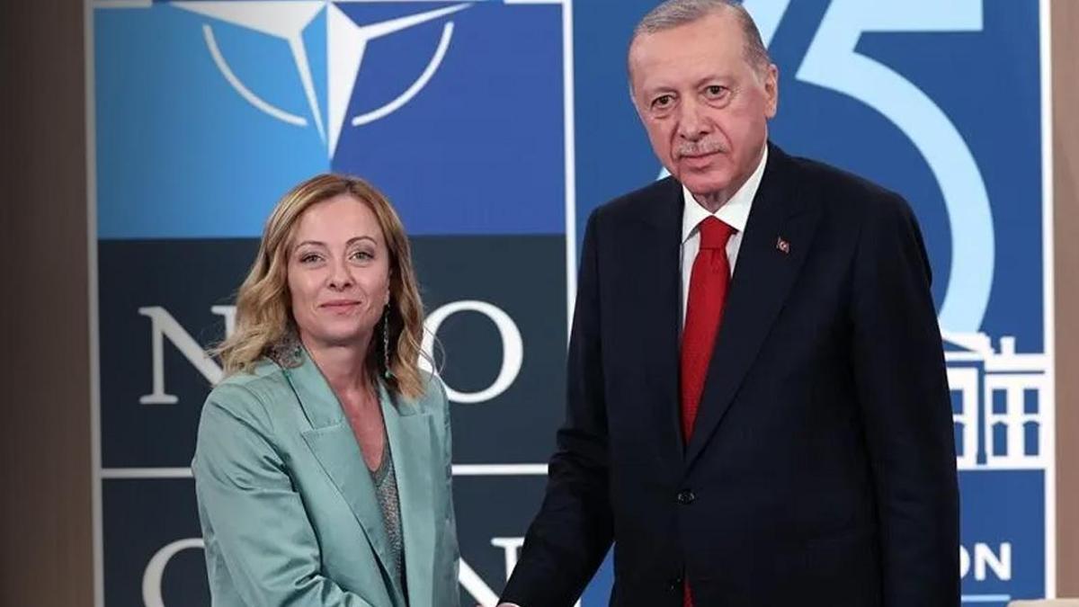 SON DAKİKA | Cumhurbaşkanı Erdoğan ile Meloni görüştü: "Müttefikler arasındaki bağ güçlendirilmeli"