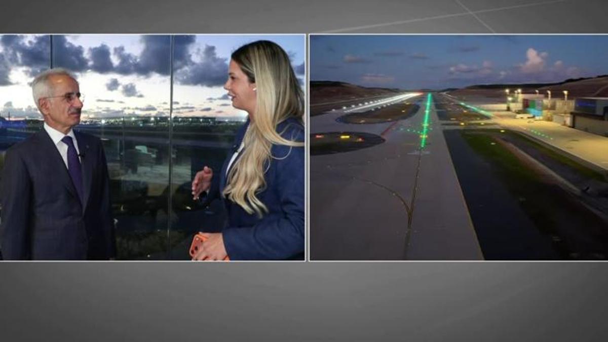 SON DAKİKA HABERİ: İstanbul Havalimanı'na yeni pist! Ulaştırma ve Altyapı Bakanı Uraloğlu CNN TÜRK'te