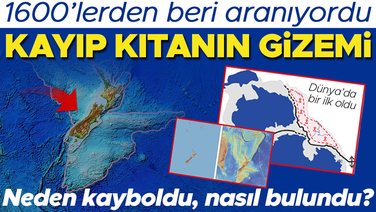 Kayıp kıtanın gizemi | 1600'lerden beri aranıyordu, Dünya'da bir ilk oldu... Neden kayboldu nasıl bulundu?