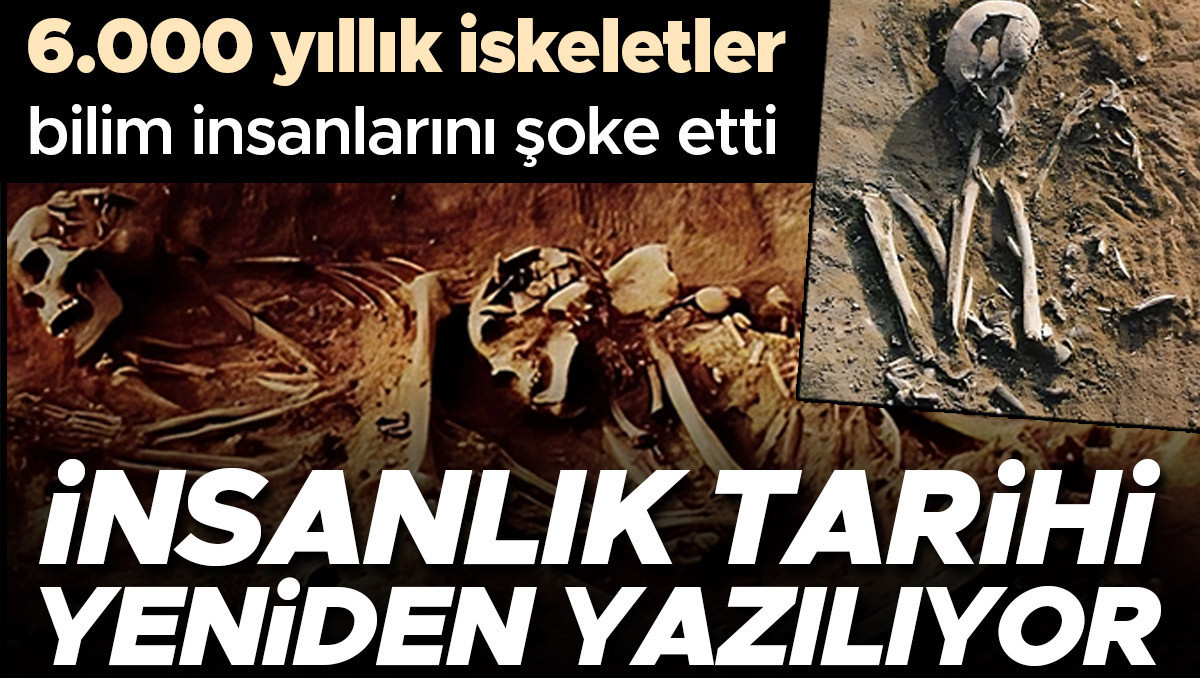 İnsanlık tarihi yeniden yazılıyor! 6.000 yıllık iskeletlerden elde edilen sonuçlar bilim insanlarını şoke etti