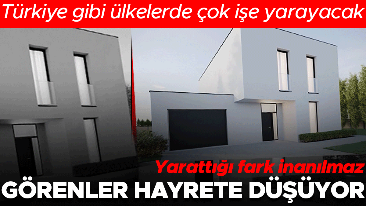 Görenler hayrete düşüyor: Yarattığı fark inanılmaz! Türkiye gibi ülkelerde çok işe yarayacak