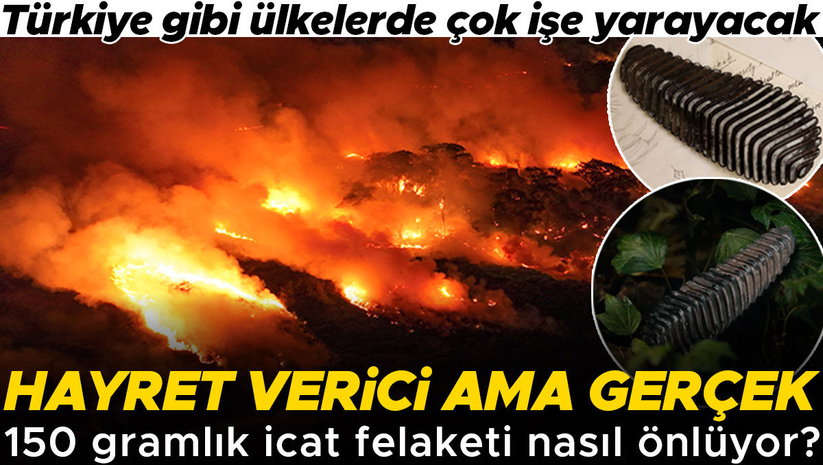 Hayret verici ama gerçek: 150 gramlık icat orman yangınlarının felakete dönüşmesini nasıl önlüyor? Türkiye gibi ülkelerde çok işe yarayacak