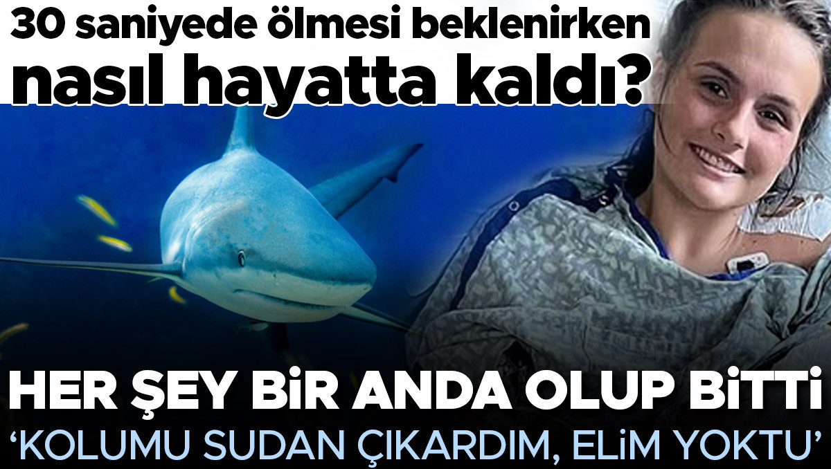 Her şey bir anda olup bitti: 'Kolumu sudan çıkardım, elim yoktu' 30 saniye içinde ölmesi beklenirken nasıl hayatta kaldı?