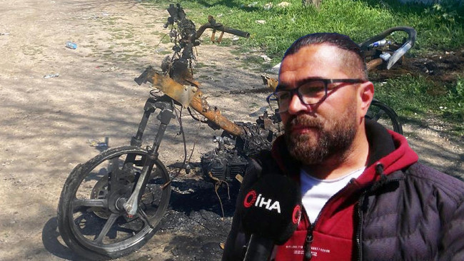 50 bin liralık motoruna ceza yedi! 'Araba parasına ceza ödeyeceğim' deyip motorunu yaktı