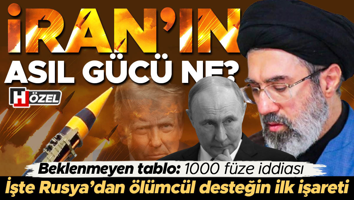 İran’ın asıl gücü ne? Beklenmeyen tablo: 1000 füze iddiası! İşte Rusya’dan ölümcül desteğin ilk işareti