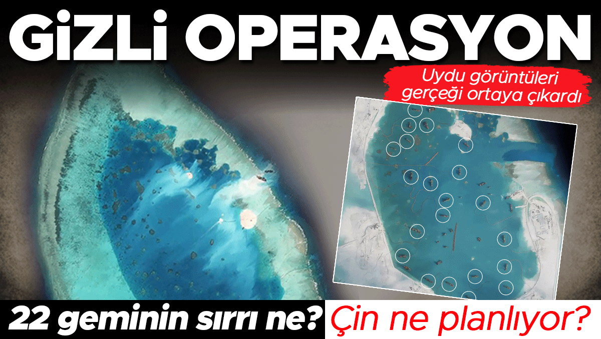 Gizli operasyon: Uydu görüntüleri gerçeği ortaya çıkardı | 22 geminin sırrı ne?