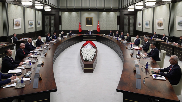 Kabine, Cumhurbaşkanı Erdoğan başkanlığında toplanıyor