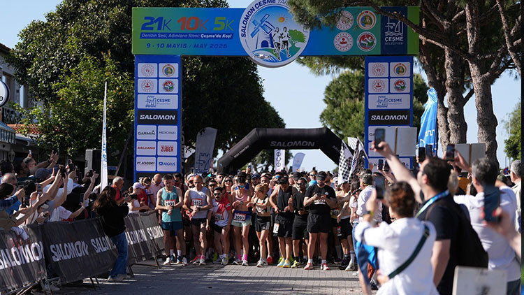 Salomon Çeşme Yarı Maratonu’nda ödüller sahiplerini buldu
