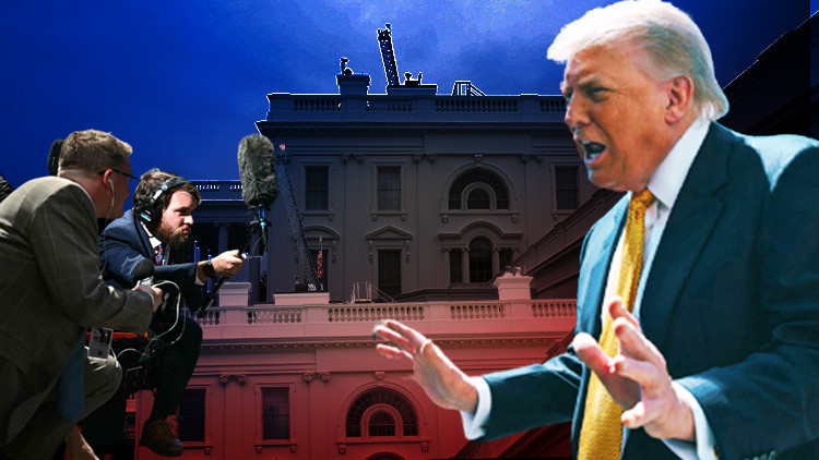 Muhabirin sorusu Trump'ı çileden çıkardı: Hakaretler peş peşe geldi