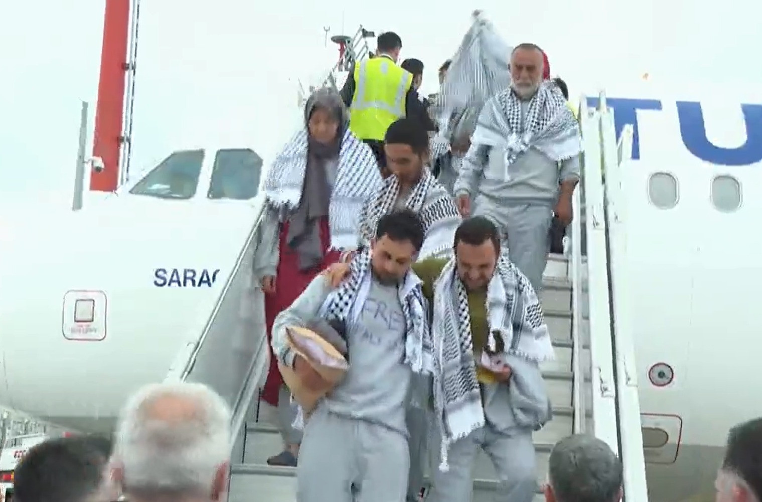 İsrail alıkoymuştu: Sumud Filosu aktivistleri Türkiye'de