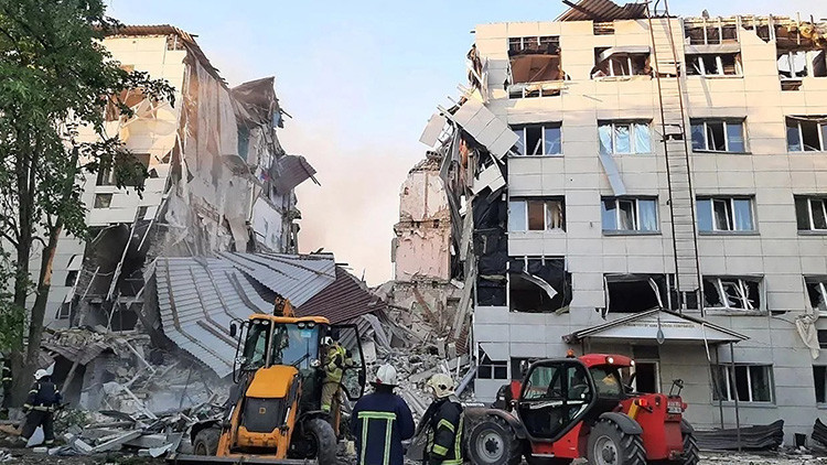 Rus İHA'sı okula düştü: 4 ölü