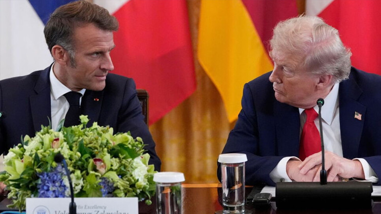 Macron ile Trump'tan Hürmüz Boğazı görüşmesi