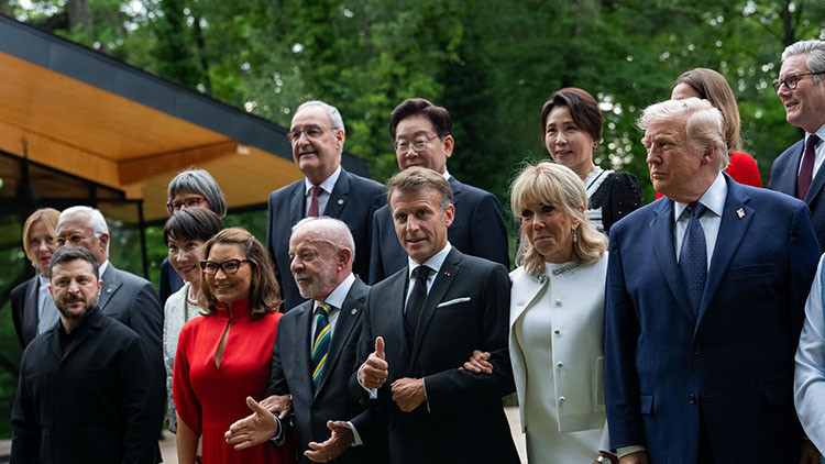 G7 Zirvesi'nde gaf üstüne gaf! Diplomasinin perde arkası mikrofonlara yansıdı: Dünya liderleri neler konuştu?