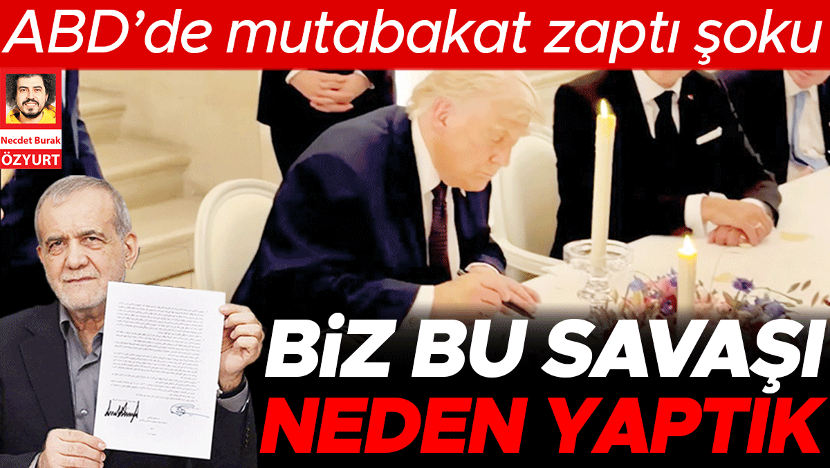 Trump savaşın altında kaldı… ABD’de mutabakat zaptı şoku
