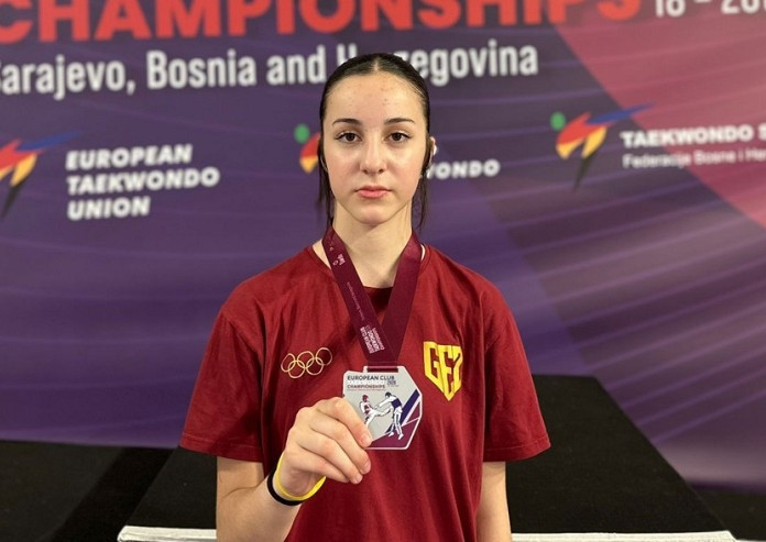 Aydınlı Rümeysa Avrupa ikincisi