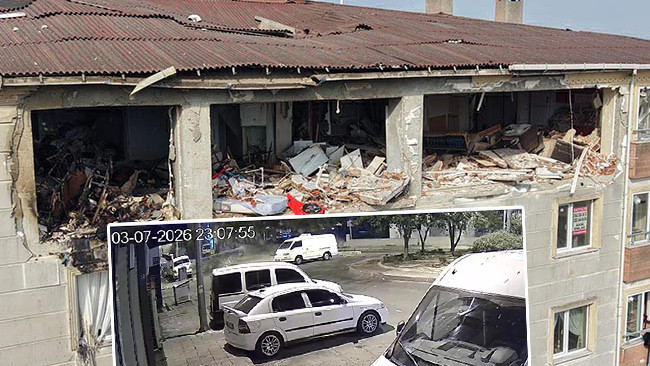 2 kişinin hayatını kaybettiği apartman dairesindeki patlamanın görüntüsü ortaya çıktı! Olay anını anlattı: 'İnsanlar şoke oldu'
