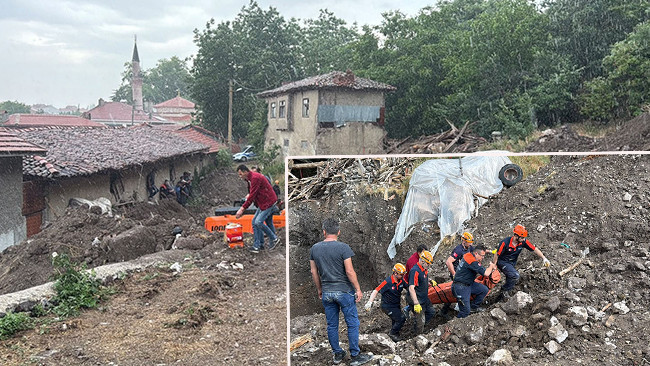 Define kararken kazdıkları tünel çöktü: Bir kişi hayatını kaybetti