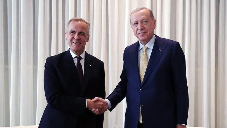 Cumhurbaşkanı Erdoğan, Kanada Başbakanı Carney ile görüştü