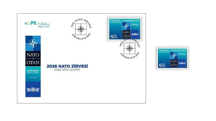 PTT tarafından '2026 NATO Zirvesi' konulu anma pulu ve ilk gün zarfı tedavüle sunuldu