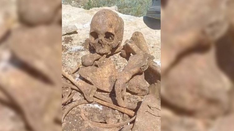 2 insana ait ürperten görüntüler… İnşaat kazısında ortaya çıktı!