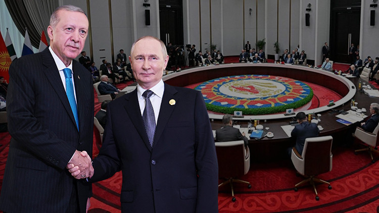 Şanghay İşbirliği Örgütü Devlet Başkanları Zirvesi | Cumhurbaşkanı Erdoğan ile Putin'in görüşmesi başladı