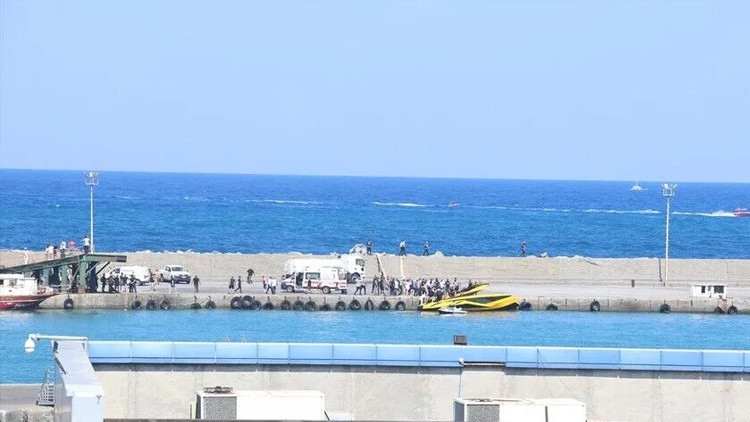 Girne'de limanlardan çıkışlar durduruldu