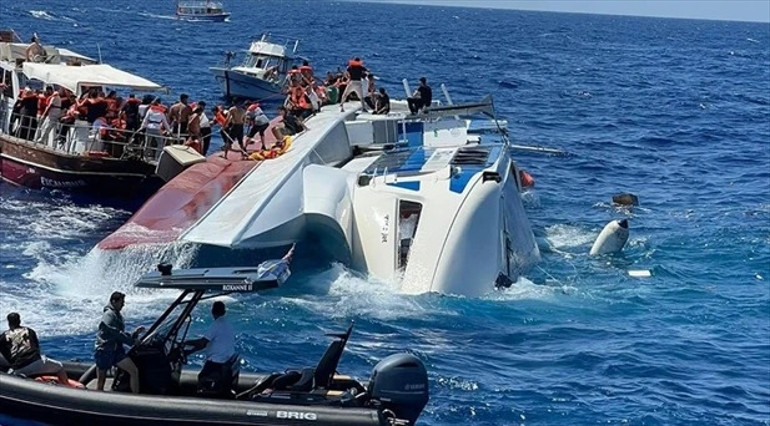 Girne açıklarında batan gemide ulaşılan iki naaşın kimliği belirlendi