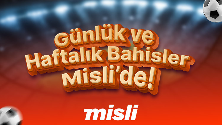 Süper Lig’de 9+ gol istatistiği yüksek oranıyla öne çıkıyor! İşte Misli’den günlük bahis istatistikleri