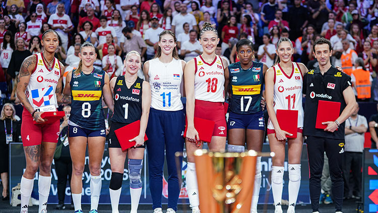 Avrupa Şampiyonası'nın en iyilerine Filenin Sultanları damgası!