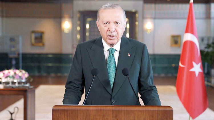 Erdoğan’dan şehit polis için taziye