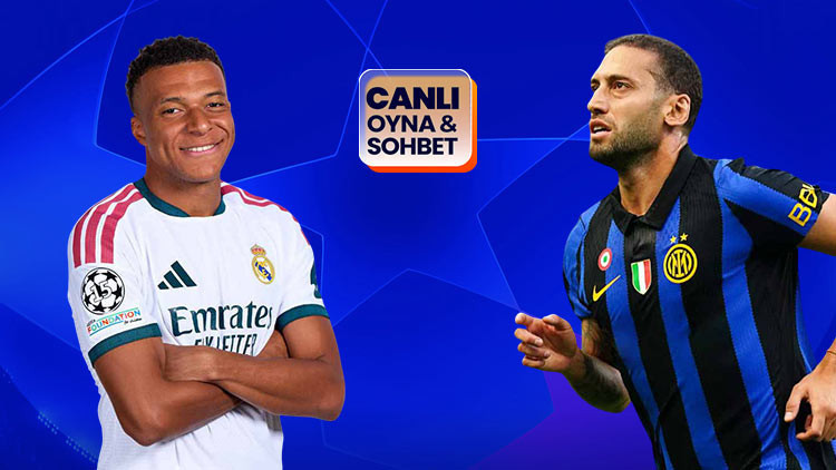 Real Madrid, İnter’i ağırlıyor! Şampiyonlar Ligi heyecanı canlı sohbet ile Misli’de