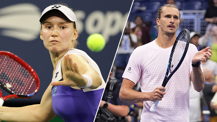 ABD Açık'ta Zverev ve Rybakina çeyrek finalde