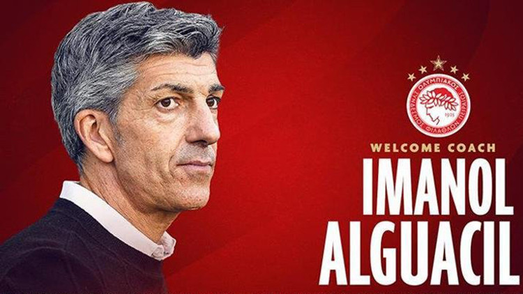 Olympiakos'ta teknik direktörlük görevine Imanol Alguacil getirildi