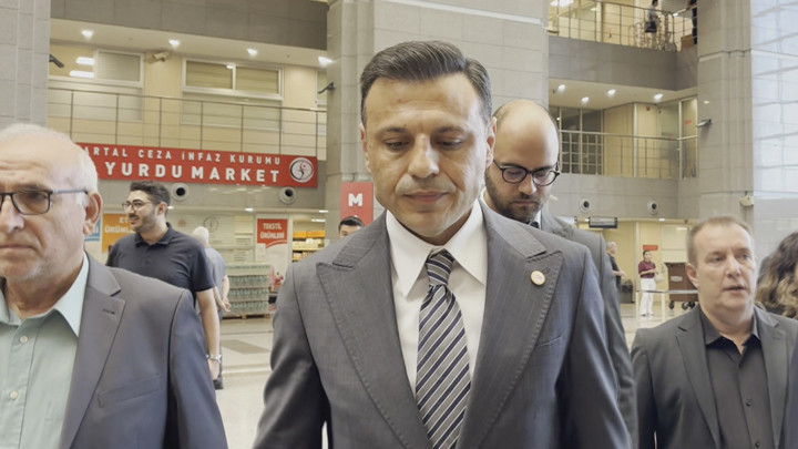 Özgür Çelik, adliyede ifade verdi