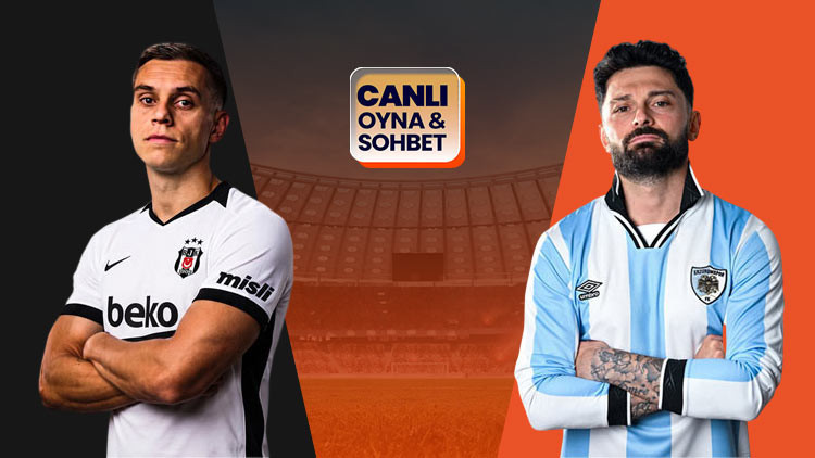 Beşiktaş, Erzurumspor’u ağırlıyor! Maçın heyecanı canlı sohbet ile Misli’de