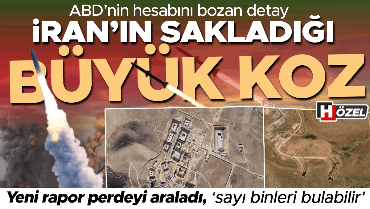 ABD’nin hesabını bozan detay: İran’ın sakladığı büyük koz! Yeni rapor perdeyi araladı, ‘sayı binleri bulabilir’