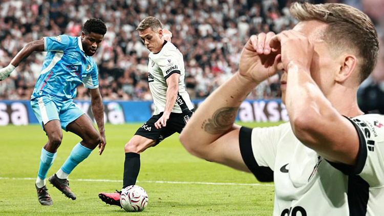 Trossard, Beşiktaş'taki hesabı açtı! İkonik gol sevincini Dolmabahçe'ye taşıdı