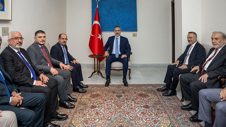 Dışişleri Bakanı Hakan Fidan, Suriye Türkmen Meclisi heyeti ile görüştü