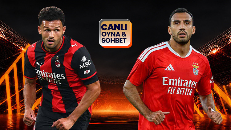 Milan, Benfica’yı konuk ediyor! Avrupa Ligi’nin heyecanı canlı sohbet ile Misli’de