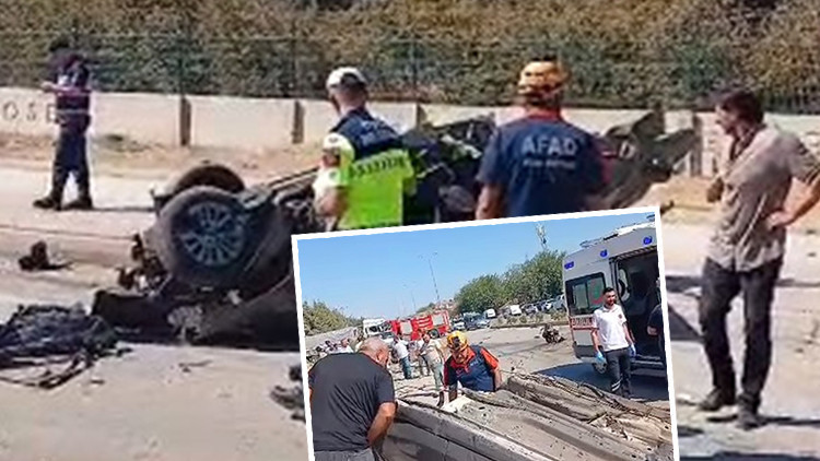 Feci kazada 2 kişi hayatını kaybetti, 2 kişi yaralandı